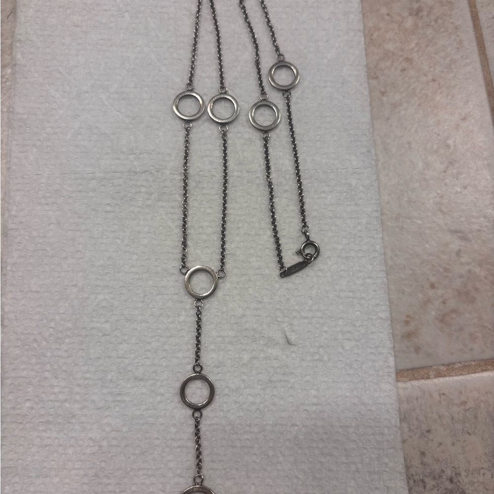 Ippolita Silver Circle Necklace hard to find